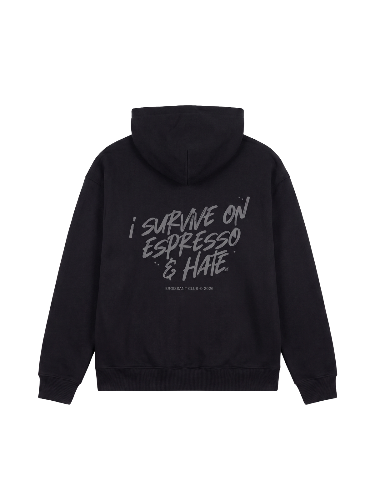ESPRESSO & HATE HOODIE