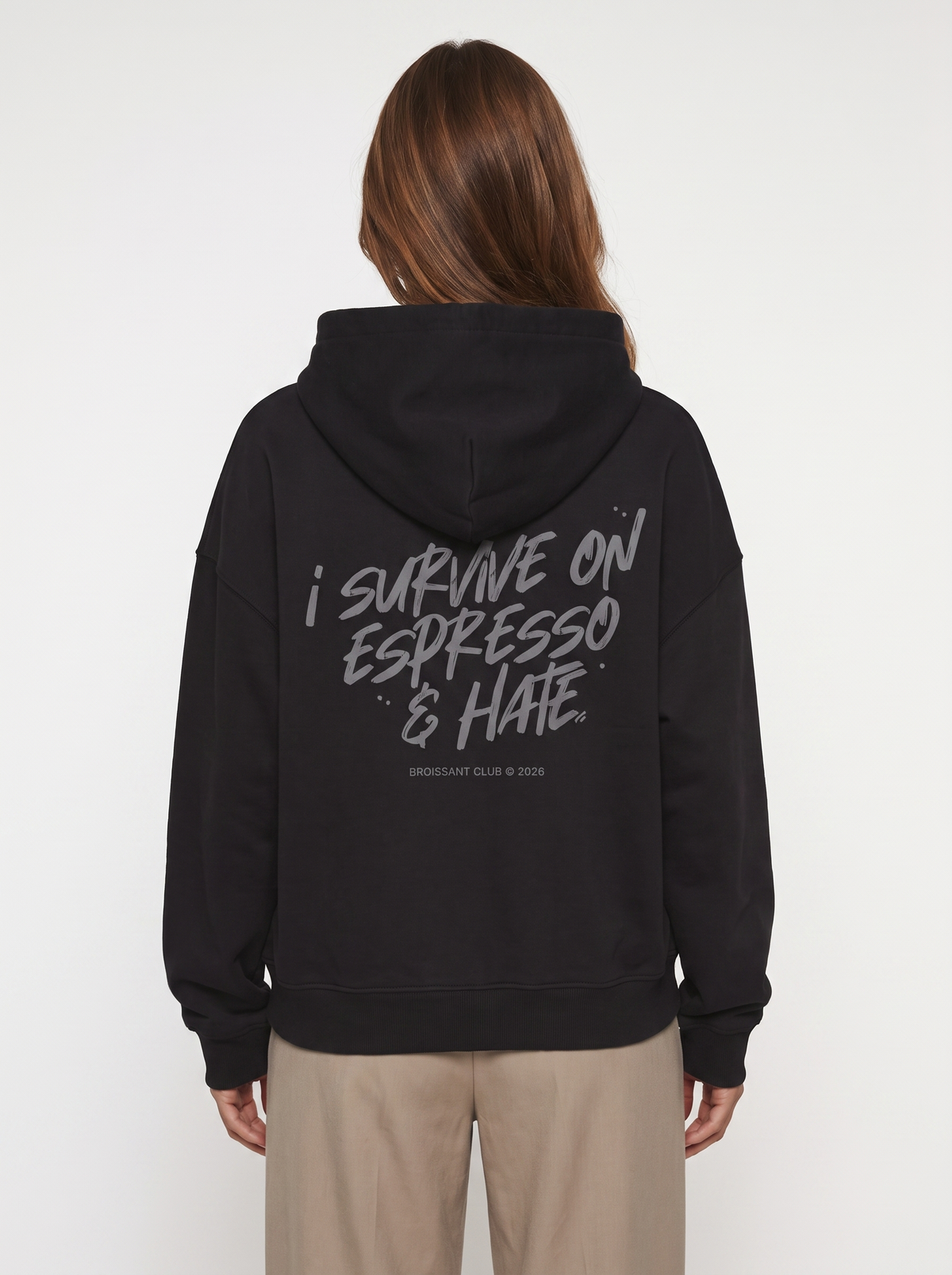 ESPRESSO & HATE HOODIE