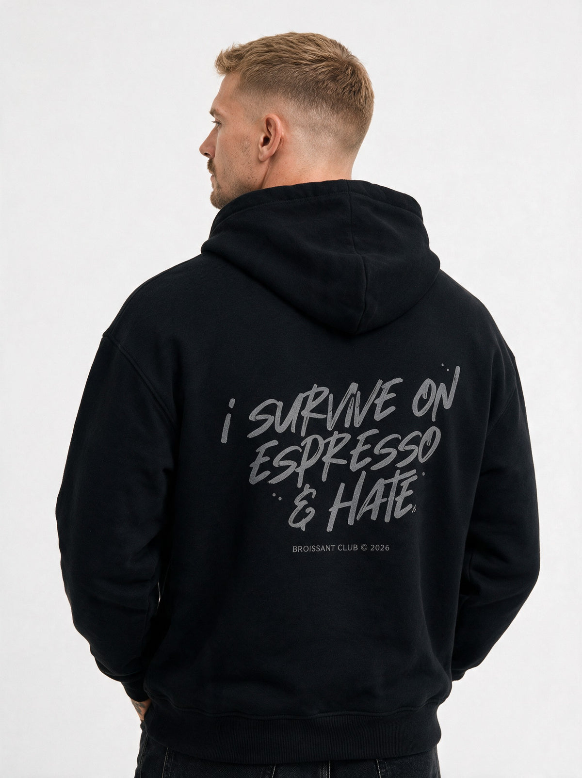 ESPRESSO & HATE HOODIE