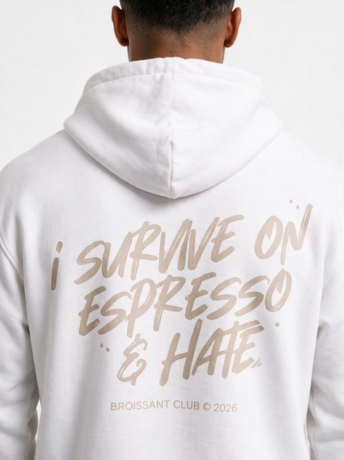 ESPRESSO & HATE HOODIE