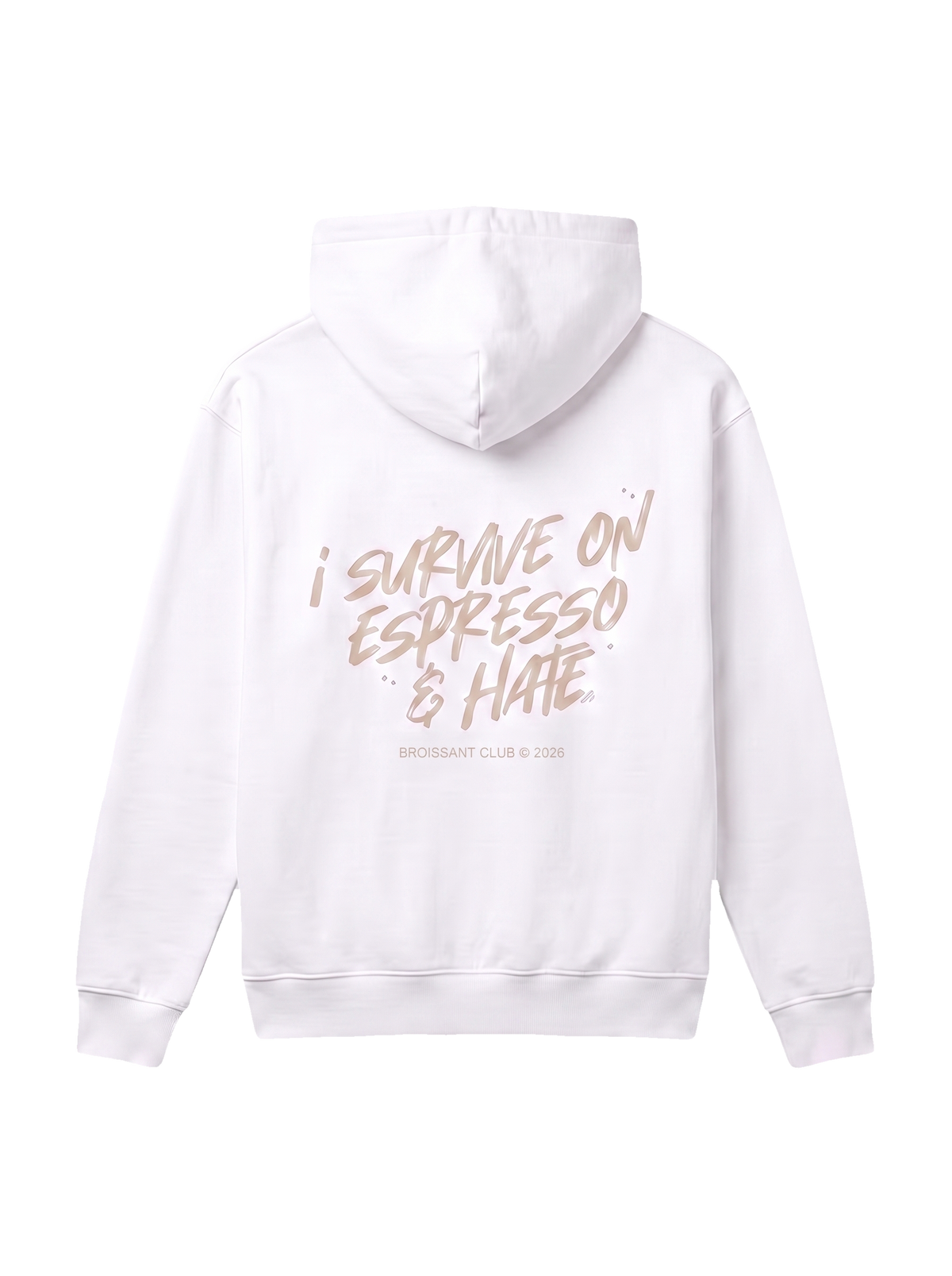 ESPRESSO & HATE HOODIE