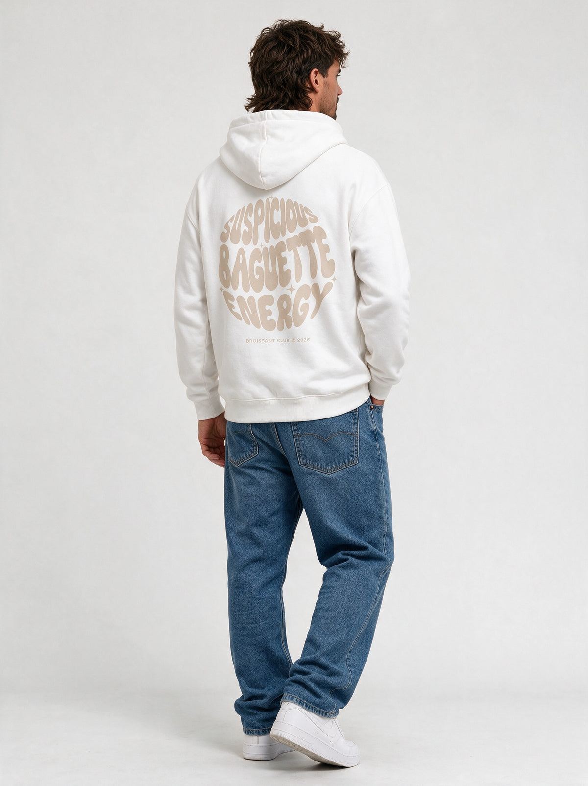SUSPICIOUS BAGUETTE ENERGY HOODIE