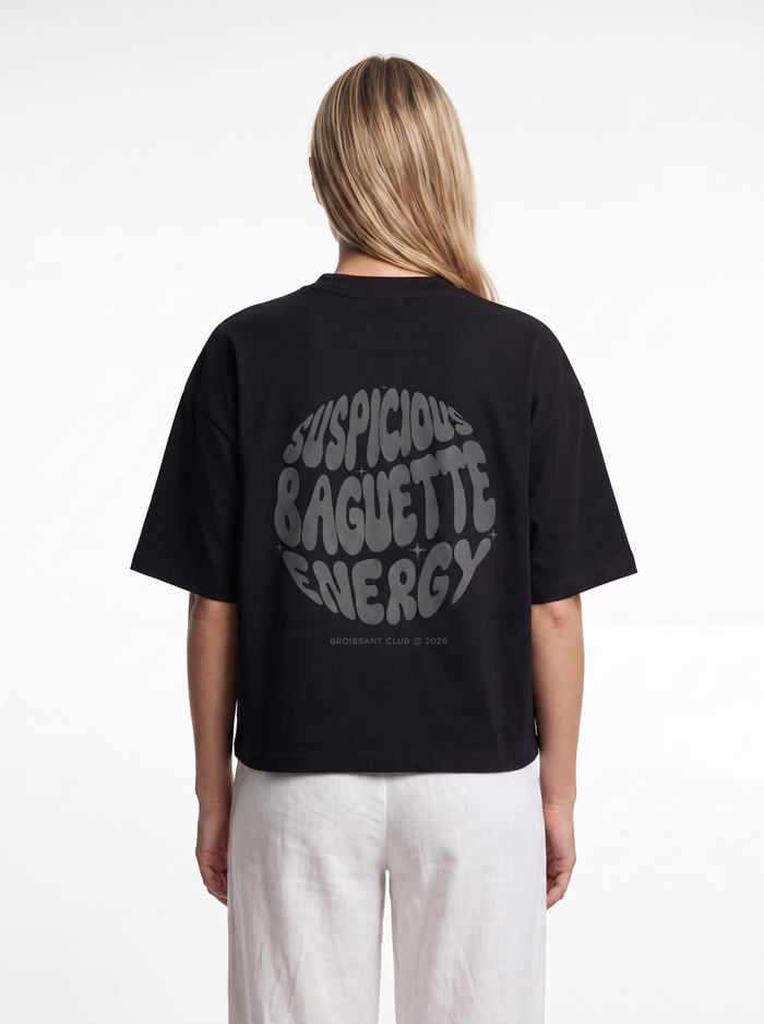 SUSPICIOUS BAGUETTE ENERGY TEE