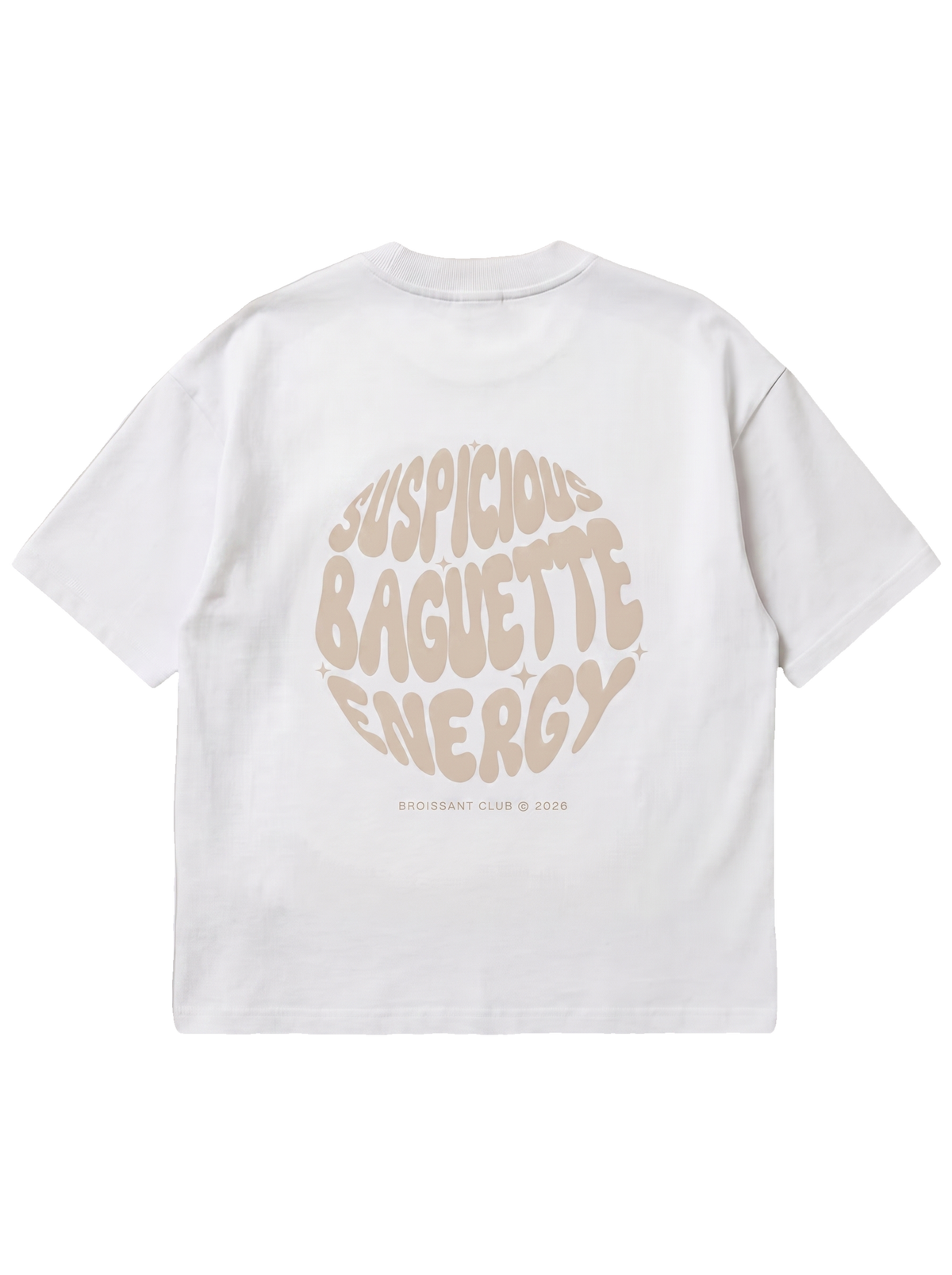 SUSPICIOUS BAGUETTE ENERGY TEE