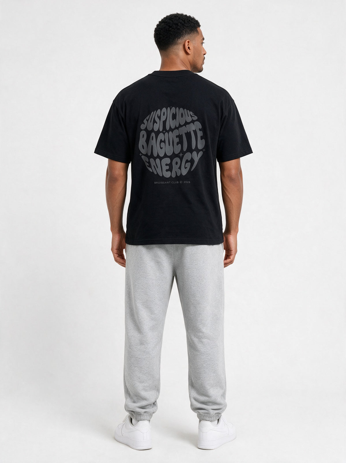 SUSPICIOUS BAGUETTE ENERGY TEE