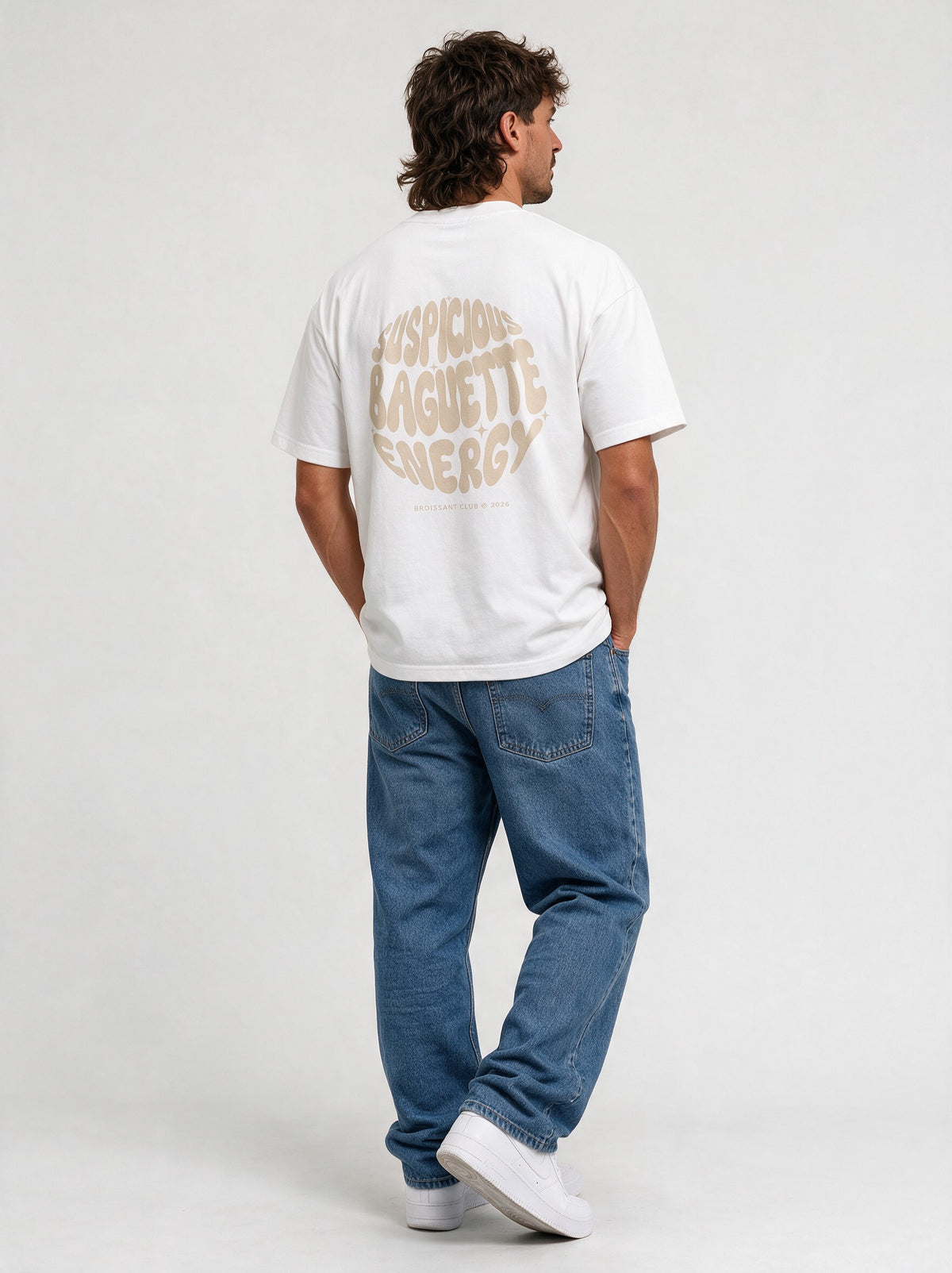 SUSPICIOUS BAGUETTE ENERGY TEE