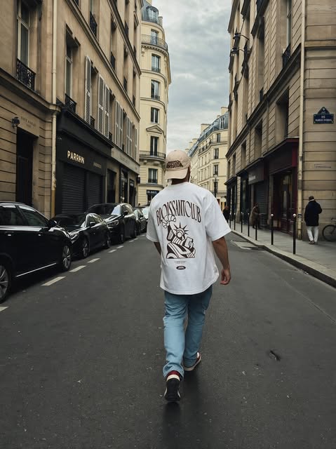 The joke, now worn in the street